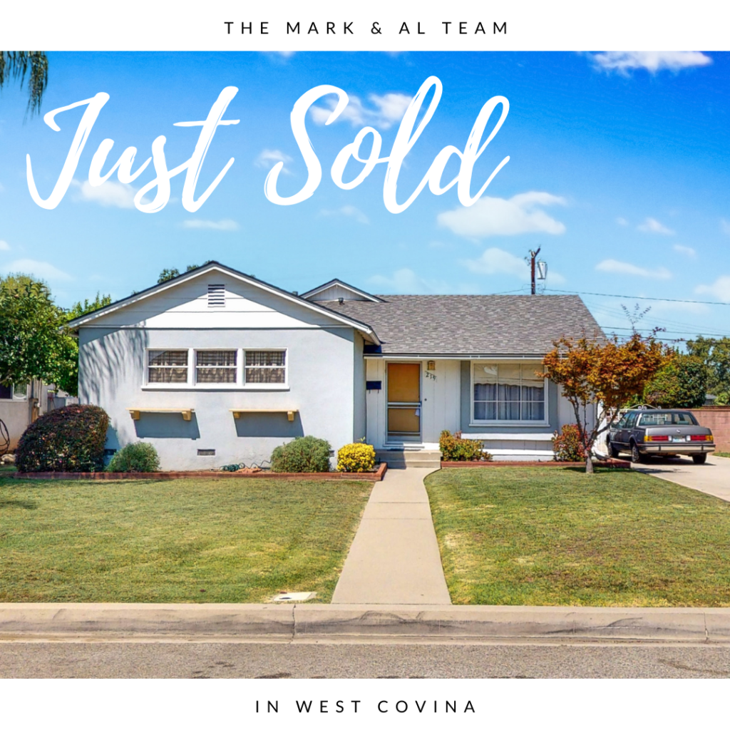 Home sold in West Covina by The Mark and Al Team